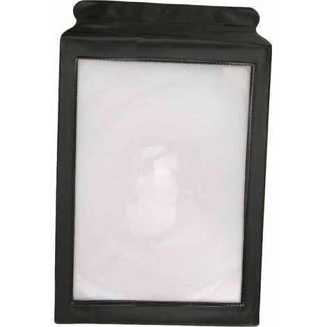 Loupe de lecture manuelle pour seniors, grande loupe rectangulaire pour la lecture de livres (1/5)