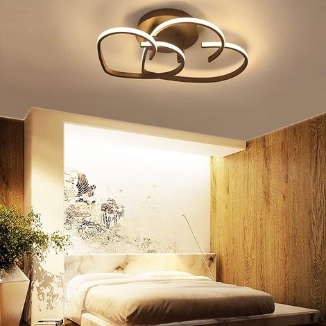 LED Moderne Deckenleuchte Dimmbare Fernbedienung Deckenleuchte Schlafzimmer Pendelleuchte Herzform Design Kronleuchter für Schlafzimmer Wohnzimmer Restaurant Kinderzimmer (55 cm) (1/5)