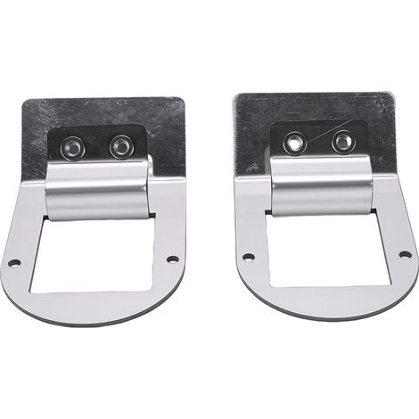Watermelon Light Under Light Stand, Universal Stainless Steel Clamping Bracket for Trucks and Motorhomes, with Mirror Polished Surface, 2 Pieces (1/5)
