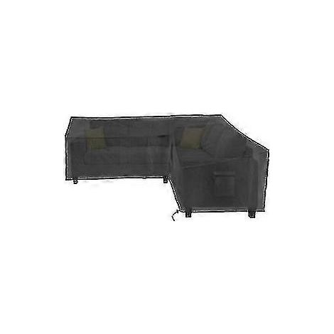 L-förmige Gartensofa-Überzüge, Staubschutzhülle für Gartenmöbel, wasserdicht