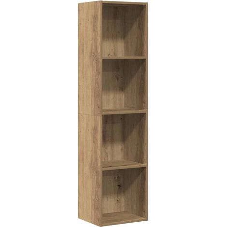 Maison Exclusive - Bücherregal/TV-Schrank Artisan-Eiche 36x30x143