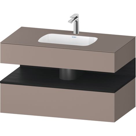 Duravit Collection One lavabo empotrado con base de lavabo