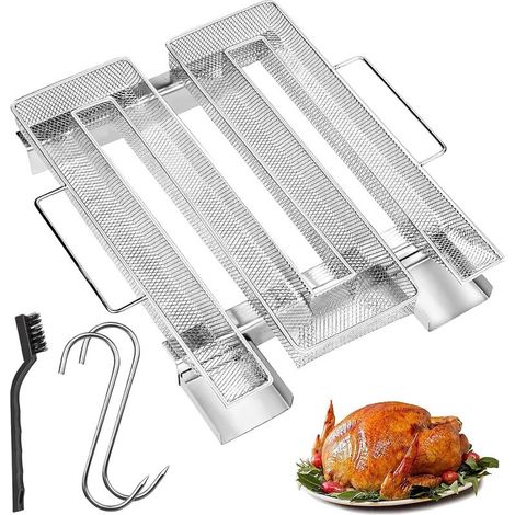 Générateur de fumée froide en acier inox, serpentin pour fumoir à viande et poissons. (1/5)