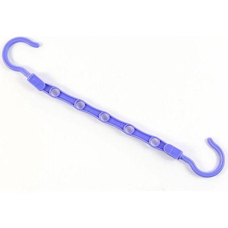 Lot de 30 cintres magiques gain de place, supports en plastique robustes pour vêtements lourds, idéaux pour les dortoirs et appartements. (1/5)