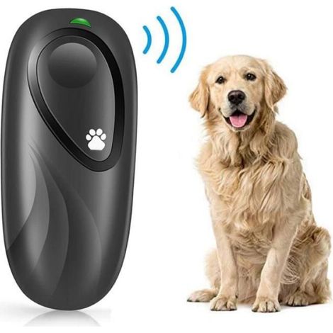 Répulsif Ultrason Pour Chiens - Dispositif Anti-aboiement 25 kHz - Portatif Intérieur Extérieur - 11 x 6 x 4 cm - 1 Pièce (1/2)