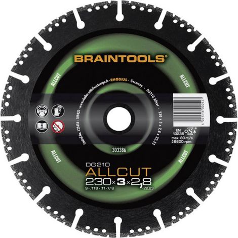 Disque de tronçonneuse diamanté DG210 ALLCUT Ø125 mm (1/2)