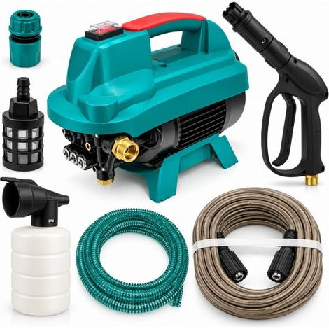 Idropulitrice ad Alta Pressione 1500W 100 Bar 5,5L/min ugello Regolabile (1/5)