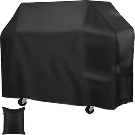 Caseta de protección para barbacoa, casita de protección para barbacoa, 80 x 66 x 100 cm, tejido Oxford, universal, impermeable, coupé-vent, resistente a los rayos UV, resistente a las temperaturas, n (1/5)