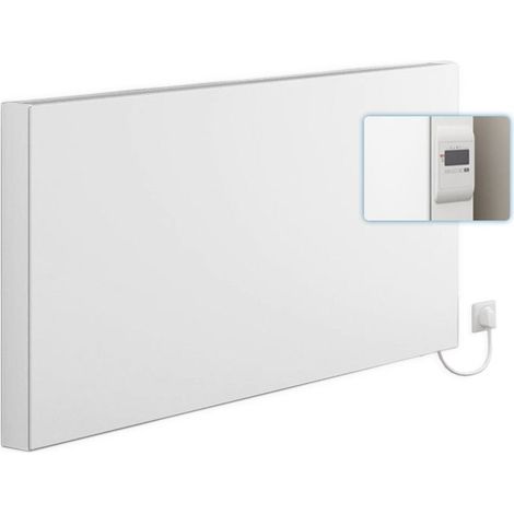 Kermi x-therm +e Radiatore elettrico, Plan 600x1200 mm, 2000 Watt, Regolatore sinistro, con spina, P1E2106012019DK