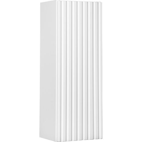 Meuble haut de salle de bain suspendue NOVA blanc 20 x 57 cm (1/5)