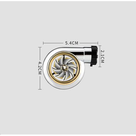 Diffuseur d'air parfumé pour voiture, clip de ventilation turbo, aromathérapie désodorisant, diffuseur de parfum auto, accessoire intérieur véhicule, senteur fraîcheur longue durée. (1/5)