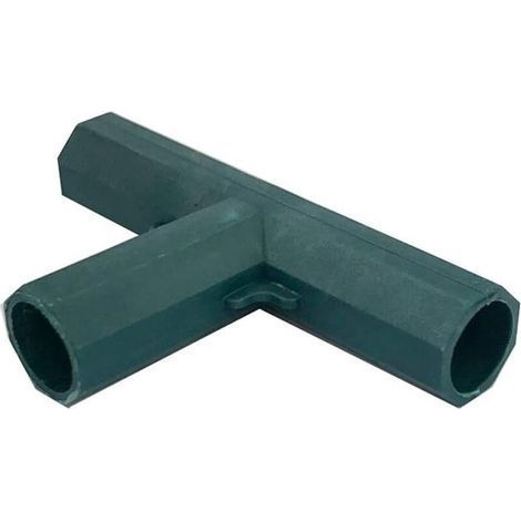 Set di 4 connettori angolari per telai da giardino, a 3 vie, connettore angolare per serre, telai per serre, connettori per mobili, diametro interno 16 mm - Fei Yu (1/2)