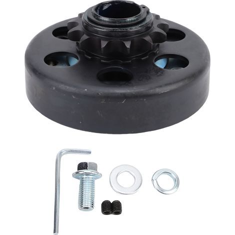 Ortviai Embrayage centrifuge pour karting – 13 dents, alésage 25,4 mm, compatible chaîne 428, acier trempé (1/5)