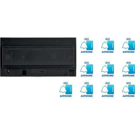 Passerelle ip avec 10 licences pour un système ixg IXGWGW10FR AIPHONE 200986