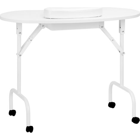 Escritorio plegable 4031 blanco + bolsa (1/5)