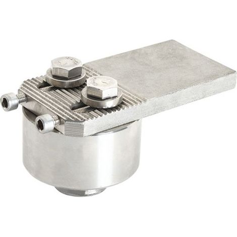Metalideal  Pivot De Portail Partie Haute - Roulement À Billes - En Inox