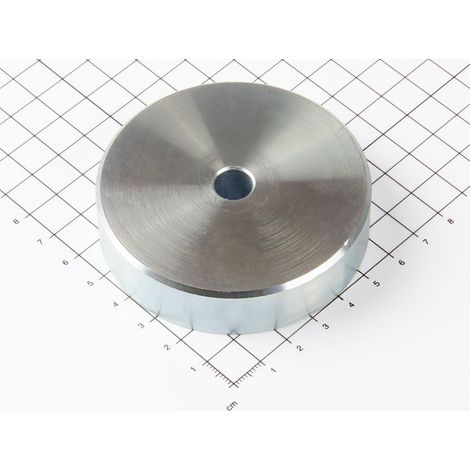Magna-C Neodym-Flachgreifer  Ø75x18mm mit konischer Senkung (1/3)