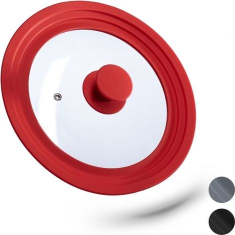 Coperchio pentola 20-24 cm con bordo in silicone (1/5)