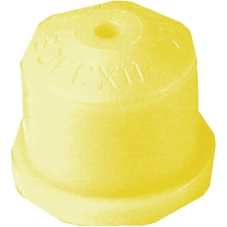 Tobera cono completo 5 chorros FCX 80掳 02 amarillo pl谩stico Hypro HYPRO FCX2