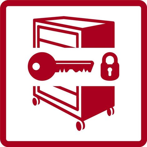 Carro de herramientas Gedore RED r20152006 6 cajones capacidad 210 kg (1/4)