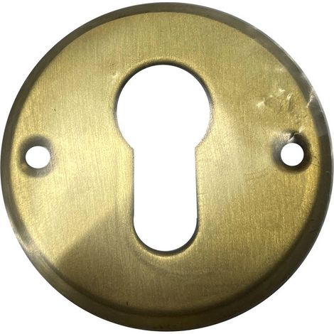 Blister Scudo Europeo. Elettroerosione in ottone da 60 mm (1/3)