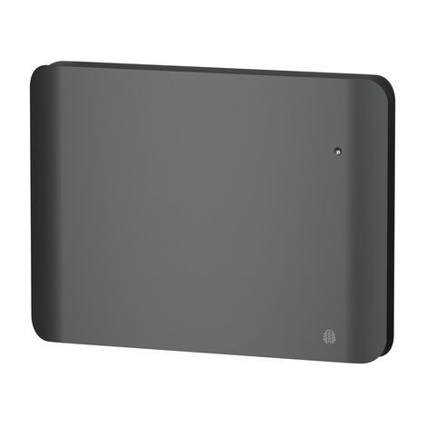 Radiateur Fonte NOIROT DOOK 1250W horizontal gris anthracite connecté NEN3364TCHS (1/4)