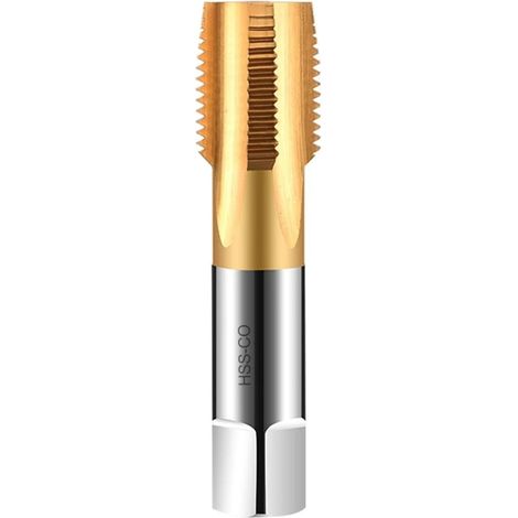 Taraud - 1 pièce, G1/8, G1/4, 1/4 NPT, HSS-Co, TiN, spiralé (1/5)