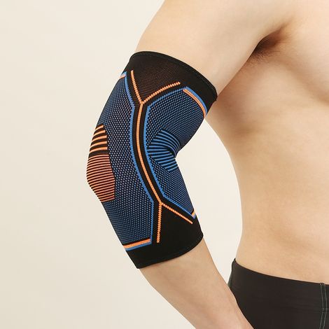 Genouillères de compression (taille moyenne) en 2 pièces (paire) pour les douleurs articulaires, les lésions ligamentaires, les déchirures du ménisque et l'arthrite. (1/5)