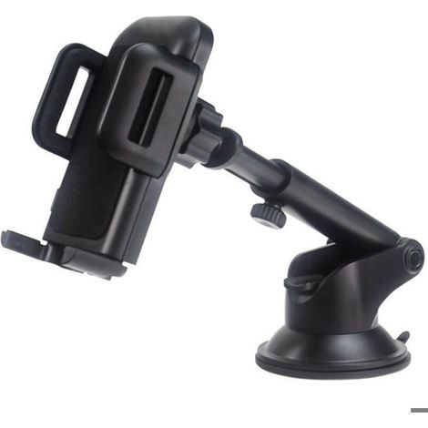 Support Téléphone Voiture - Ventouse Réglable - Bras Télescopique 11.8-16.8 Cm - Compatible Smartphones 4.7-6.9 Pouces - 1 Pièce (1/5)