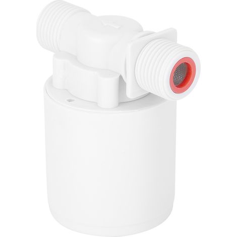 Vanne à flotteur avec réservoir d'entrée intégré et contrôle automatique du niveau d'eau, en plastique G1/2 pouce (1/5)
