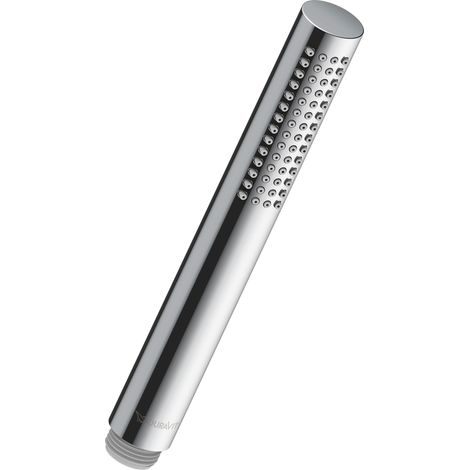 Doccetta stick Duravit Universal, a risparmio idrico, con getto Rain, facile da pulire, Cromo (1/4)