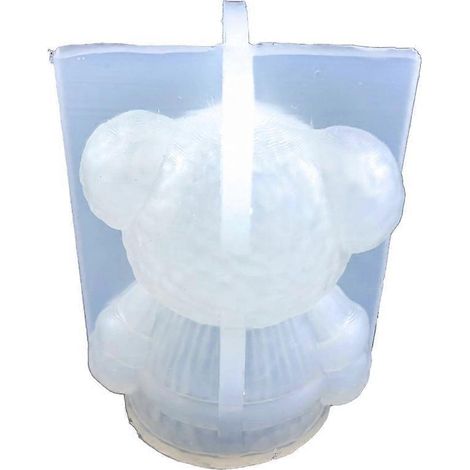 Bären-Harzform Silikon-Bären-Epoxid-Seifenform Tischdekorationsform für DIY-Bastelarbeiten