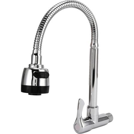 Robinets d'évier de Cuisine Lave-vaisselle Bassin de Légumes Spin Robinet de Cuisine Antirouille 360 degrés Robinet de Salle de Bain Universel Robinet de Cuisine (1/5)