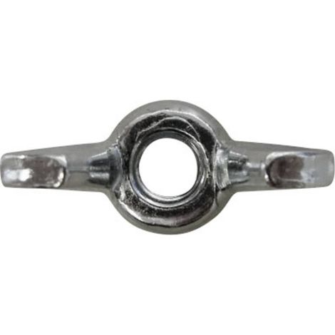 TOOLCRAFT 812810 Dado a farfalla M6 Acciaio zincato 100 pz.