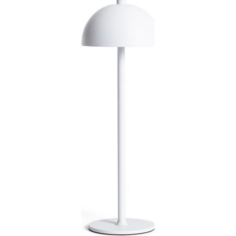 Lámpara de Mesa LED Portátil con Batería USB Recargable Kael Blanco (1/5)