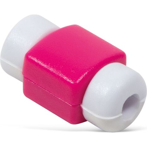 LOGILINK Knickschutz für USB-Kabel AA0091R, rosa