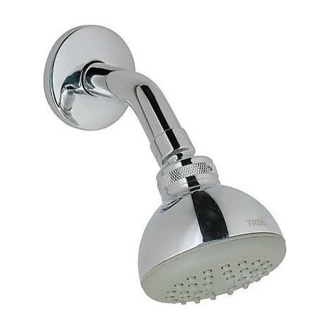 BRAZO A PARED CON ROCIADOR DE DUCHA RÓTULA ORIENTABLE (1/2)