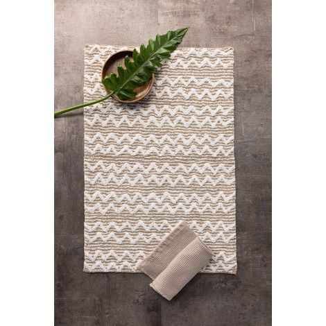 Philippa tapis de bain 90x60cm sable.