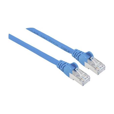Intellinet 740913 RJ45 Câble réseau, câble patch CAT 6a S/FTP 3.00 m bleu feuille de blindage, blindage par tresse, blindé, sans halogène 1 pc(s) X950401 (1/3)