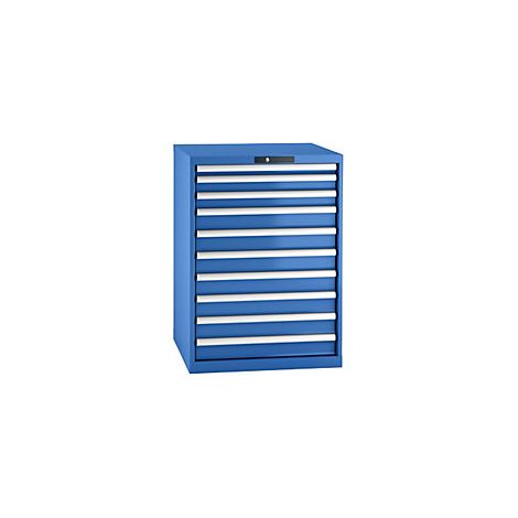 Cajonera  chapa de acero  H x A 1000 x 717 mm  10 cajones 