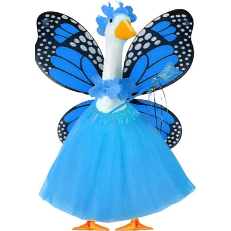 Gans Outfit Gartenstatue Kleidung Rasengans Figur Kleidung (1/5)