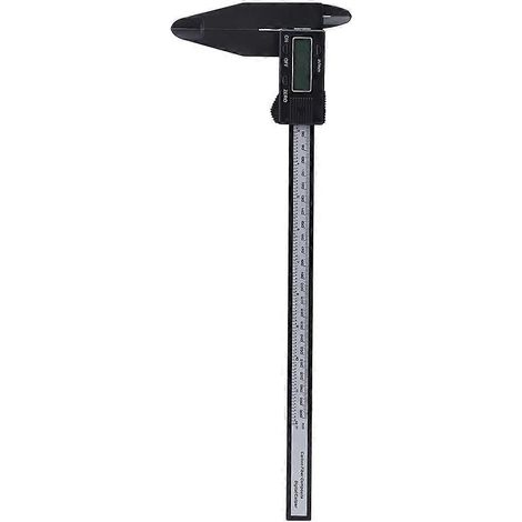 Pied à coulisse électronique numérique 150 mm x 300 mm, règle en carbone avec outil de mesure à mâchoires longues, pied à coulisse électronique 300 mm (1/4)