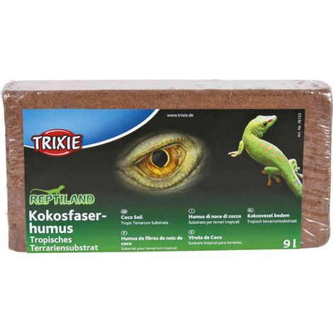 9 Litres de Fibres de noix de coco pour reptiles et amphibiens - Trixie