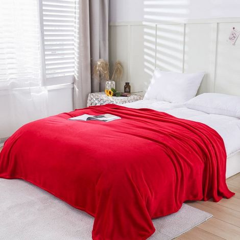 Couverture Polaire - 50 x 70 cm - Pour Canapé Fauteuil Intérieur Extérieur - 1 Pièce (1/2)