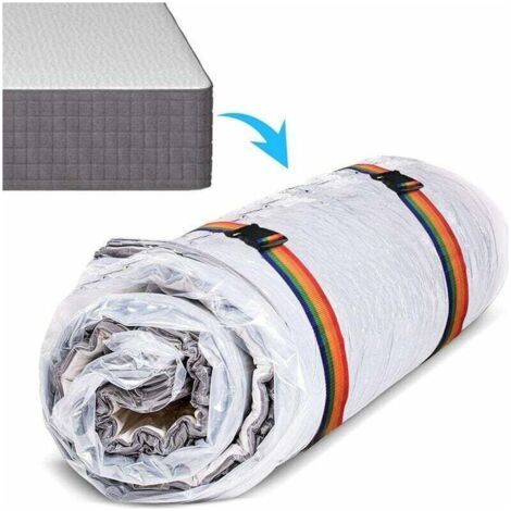 Sac sous vide pour matelas/couettes sac de rangement - sacs de rangement sous vide gain de place pour matelas latex/éponge extra large lourd - housse de matelas en plastique épais (taille : 130 210cm (1/5)
