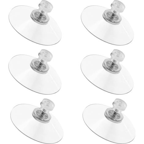 6 Ventouse, Filetage Mâle, Écrou Moleté, PVC, Pour Salle De Bain, Cuisine, Camping (1/5)