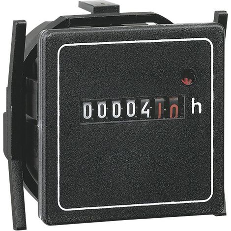 Compteur horaire totalisateur 24V 50Hz 48x48mm LEGRAND 049552 (1/2)