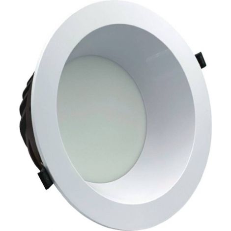 Trade Shop - Foco Redondo Empotrable Smd Led 24watt 2400lm Luz Blanca 4000k 6500k Gl-ag24 -