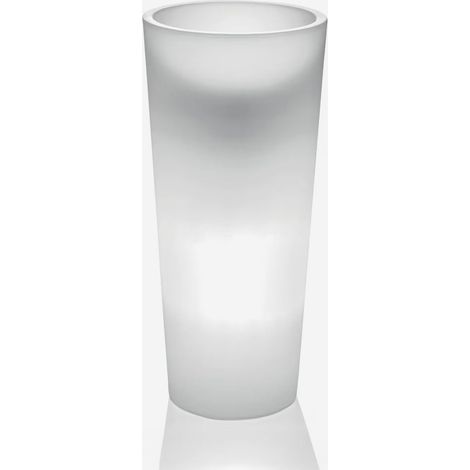 Vaso luminoso da giardino in polietilene RGBW ricaricabile Gaia 70 (1/4)