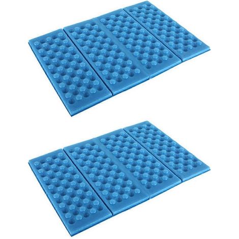 Coussin pliable nid d'œuf pour tente de camping extérieure, coussin anti-humidité, coussin de pique-nique portable (1/4)